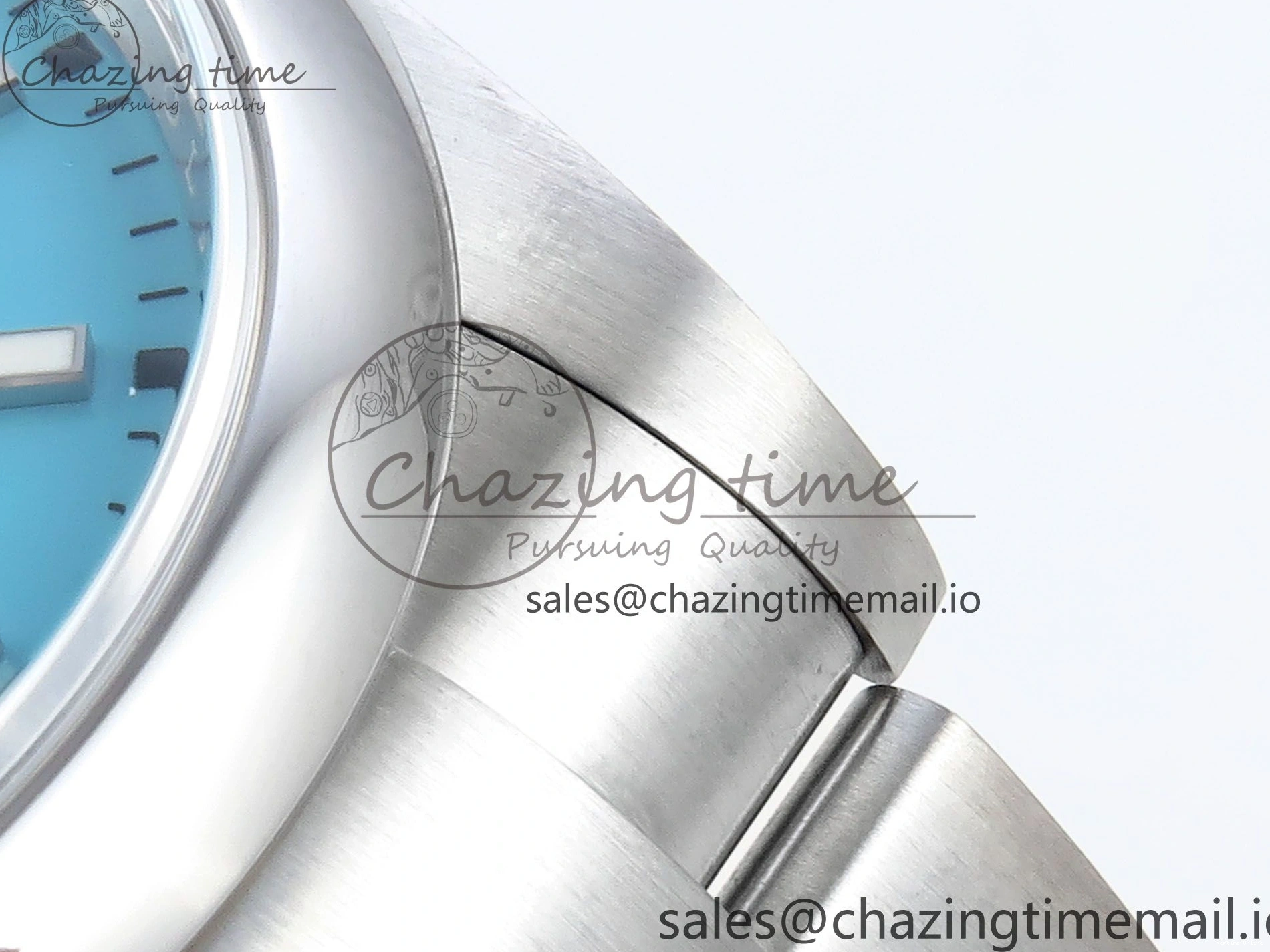 0115 Oyster Perpetual 124300 41mm EWEF Best Edition 904L Steel Tiffany Blue Dial A Upgraded 771